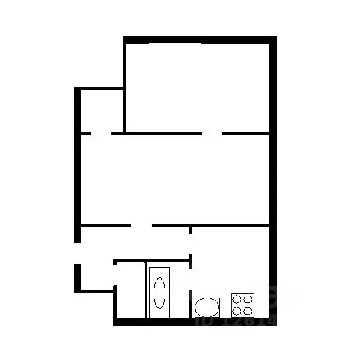 2-к кв. Ленинградская область, Отрадное Кировский район, Ленинградское ... - Фото 2