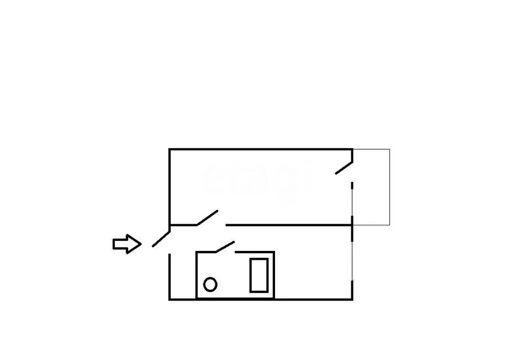 1-комнатная квартира: Тула, Рязанская улица, 19 (35.7 м) - Фото 0