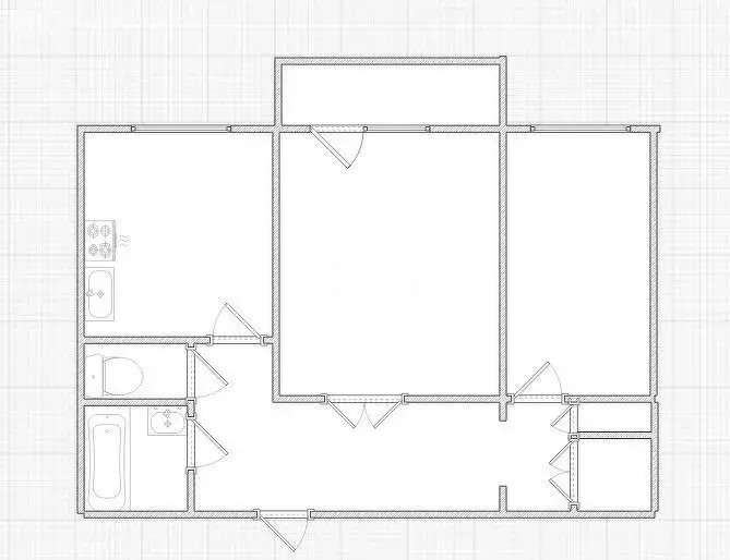 2-комнатная квартира: Волгореченск, улица Энергетиков, 2А (58.3 м) - Фото 1