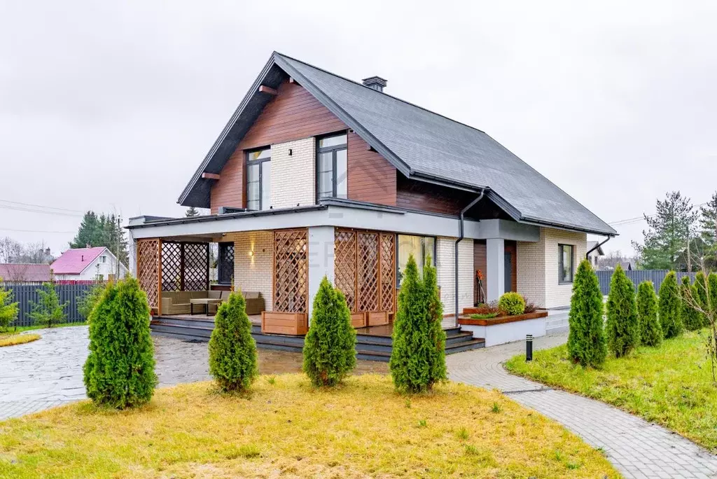 Дом в Ленинградская область, Приозерский район, Красноозерное с/пос, ... - Фото 2