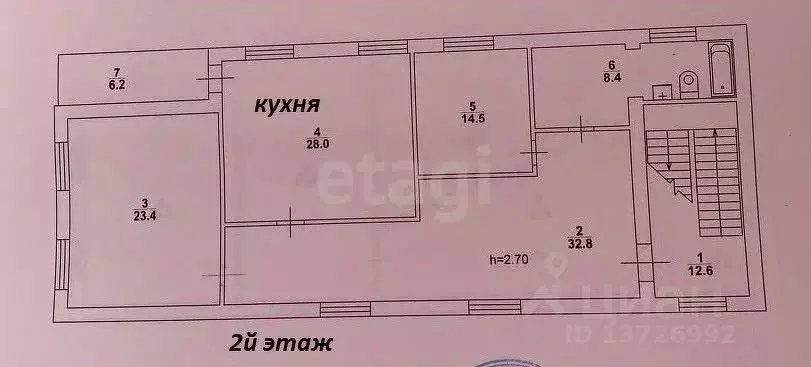 Дом в Саратовская область, Саратов Загорная ул., 13А (650 м) - Фото 1