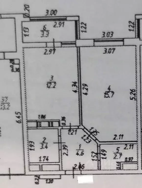 1-к кв. Краснодарский край, Анапа ул. Ленина, 173Ак2 (46.0 м) - Фото 2