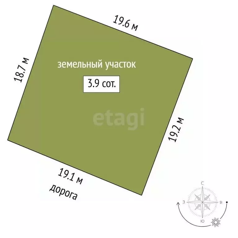 Дом в Тюменская область, Тюмень Строитель-3 СНТ, ул. Солнечная (20 м) - Фото 2