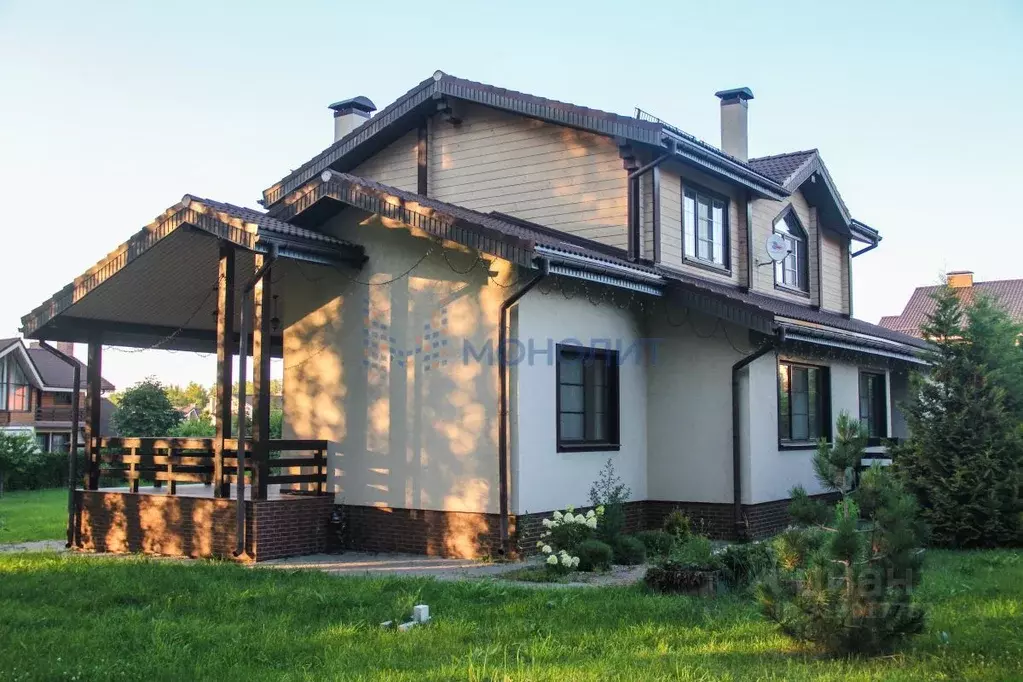 Коттедж в Нижегородская область, Нижний Новгород с. Шава, Терраски кп, ... - Фото 2