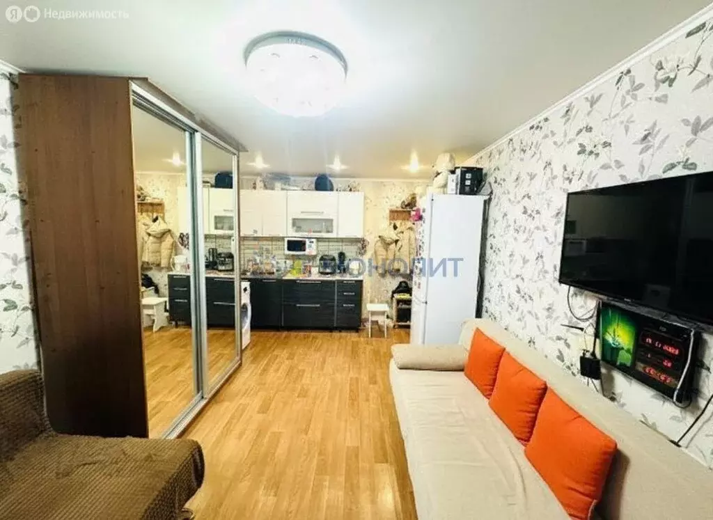 1к в -комнатной квартире (18 м) - Фото 1