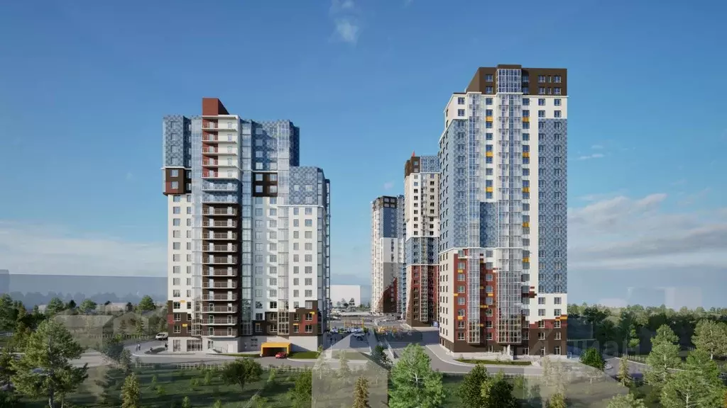 3-к кв. Карелия, Петрозаводск ул. Лермонтова, 2 (58.5 м) - Фото 2