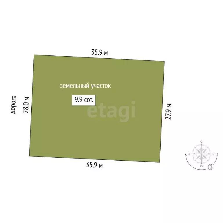 Участок в Тюменская область, Тюмень Большое Царево-2 СНТ, ул. Зеленая ... - Фото 2