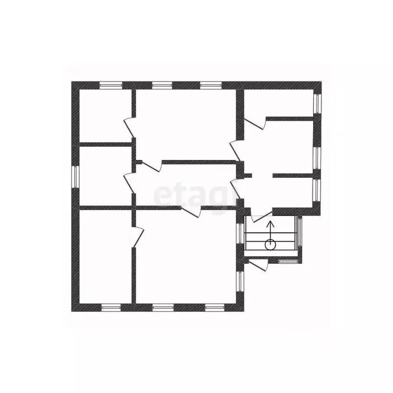 Дом в Белгородская область, Волоконовский район, Ютановское с/пос, с. ... - Фото 2