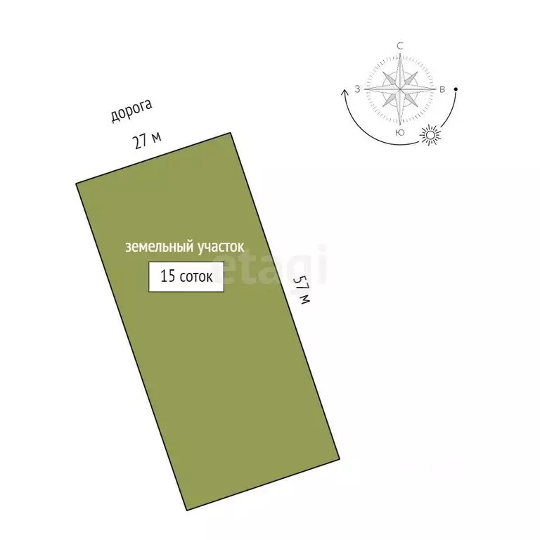 Участок в Калужская область, Калуга городской округ, д. Груздово уч74 ... - Фото 2