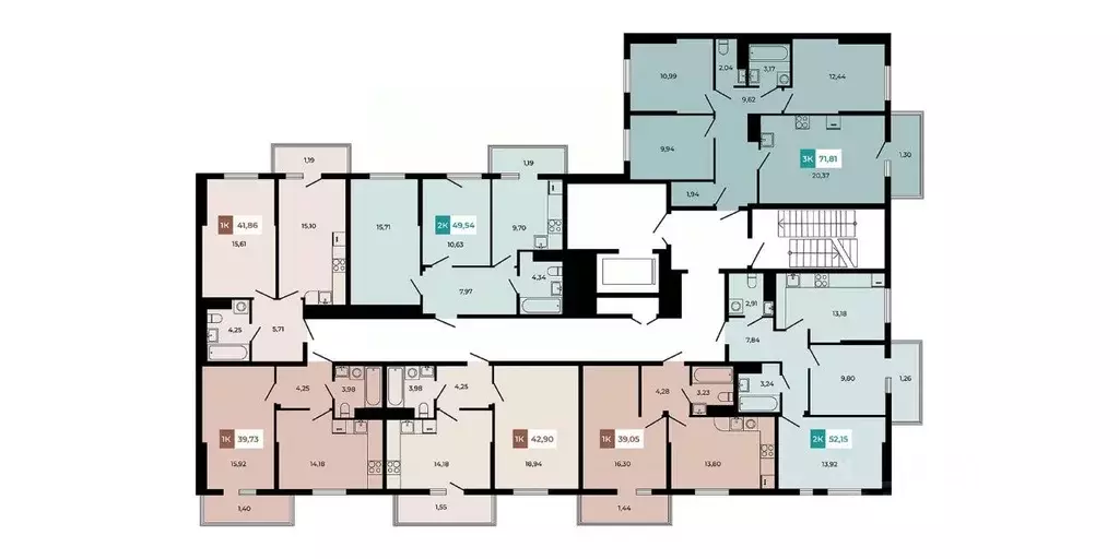 2-к кв. Ростовская область, Аксайский район, Щепкинское с/пос, пос. ... - Фото 2