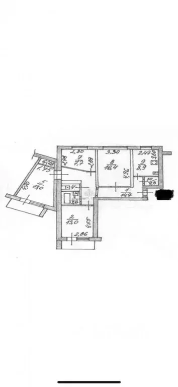 4-к кв. Тульская область, Тула Майская ул., 9 (81.0 м) - Фото 0