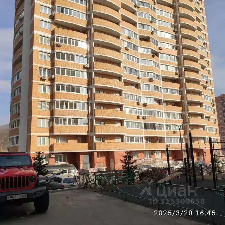 1-к кв. Приморский край, Владивосток Снеговая Падь мкр, ул. Адмирала ... - Фото 1