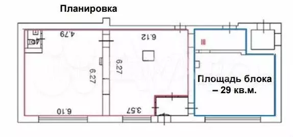 Продам торговое помещение, 29 м - Фото 0