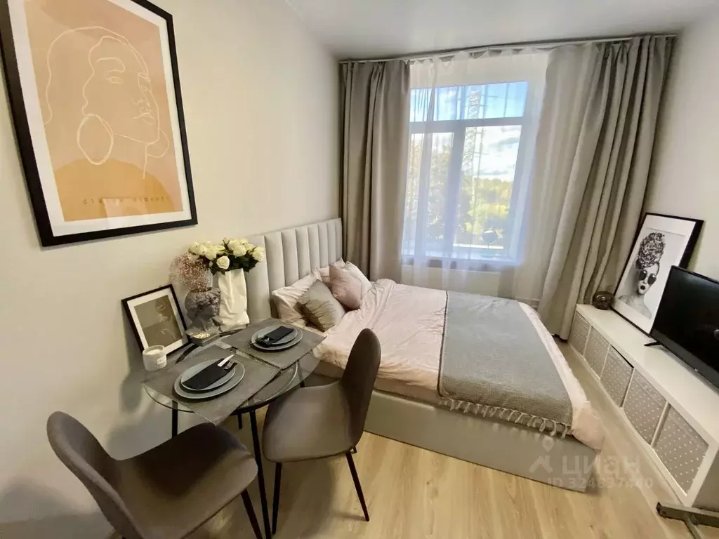 Студия Москва Рябиновая ул., 45К2 (17.8 м) - Фото 2