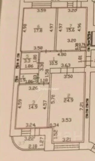 3-к кв. Орловская область, Орел ул. Лескова, 3 (88.9 м) - Фото 1