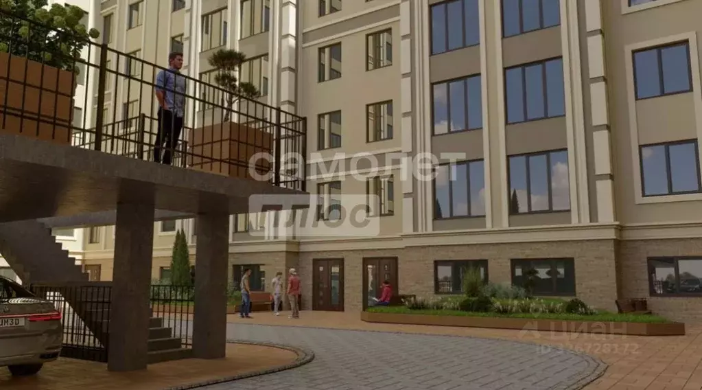 1-к кв. Кабардино-Балкария, Нальчик ул. Щорса, 59 (43.0 м) - Фото 2