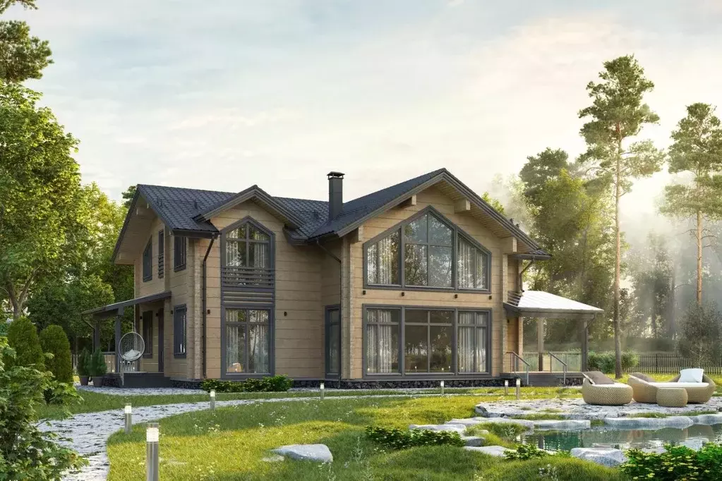 Дом в Ленинградская область, Всеволожский район, Куйвозовское с/пос, ... - Фото 2