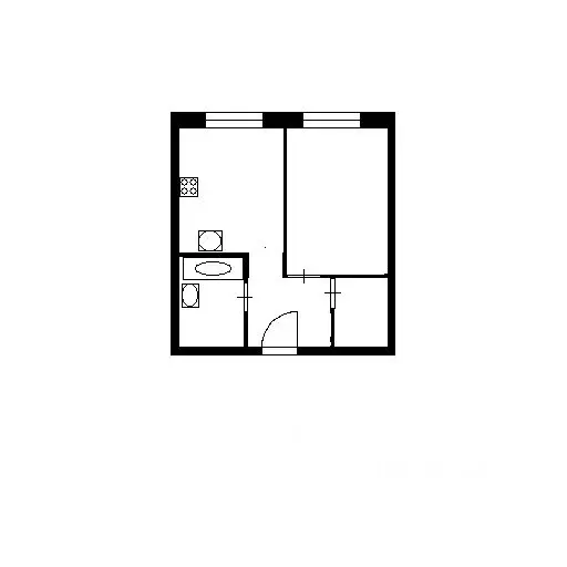 1-к кв. Москва Ильменский проезд, 17к3 (35.2 м) - Фото 2