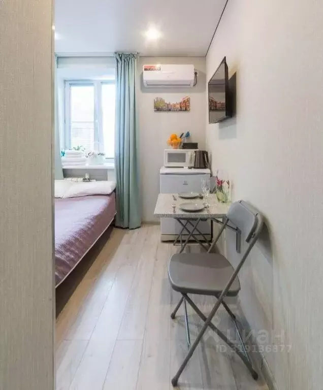 1-к кв. Татарстан, Казань Чистопольская ул., 3 (15.0 м) - Фото 1