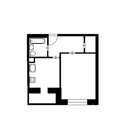 2-к кв. Татарстан, Казань ул. Рихарда Зорге, 50 (43.0 м) - Фото 1