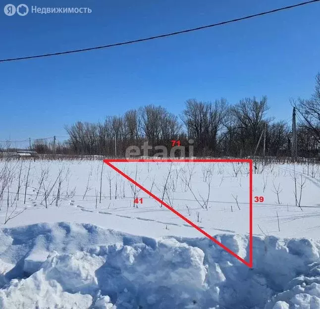 Участок в Отрадовский сельсовет, СНТ Ландыш (13 м) - Фото 1