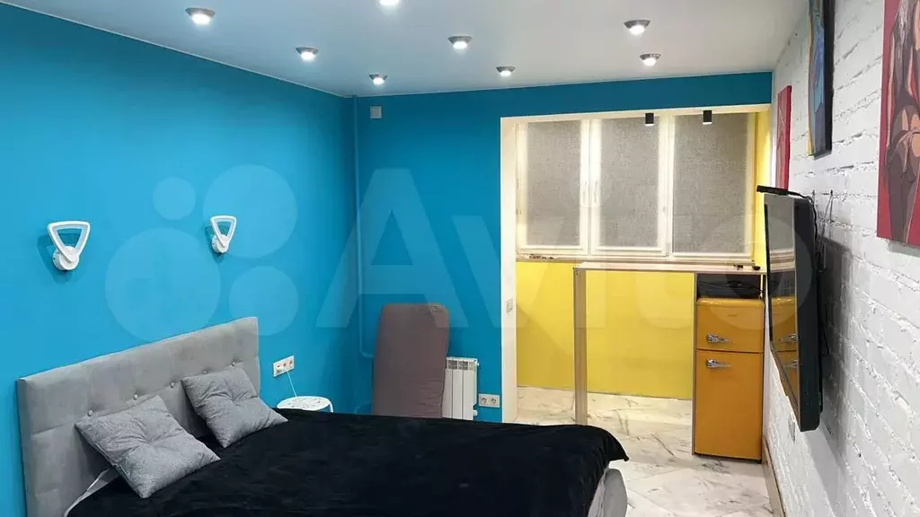 1-к. квартира, 25 м, 2/16 эт. - Фото 1