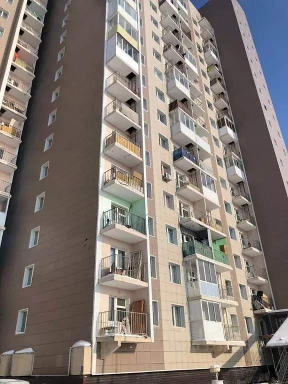 1-к кв. Саха (Якутия), Якутск Загородный кв-л, ул. Бабушкина, 12/3 ... - Фото 1