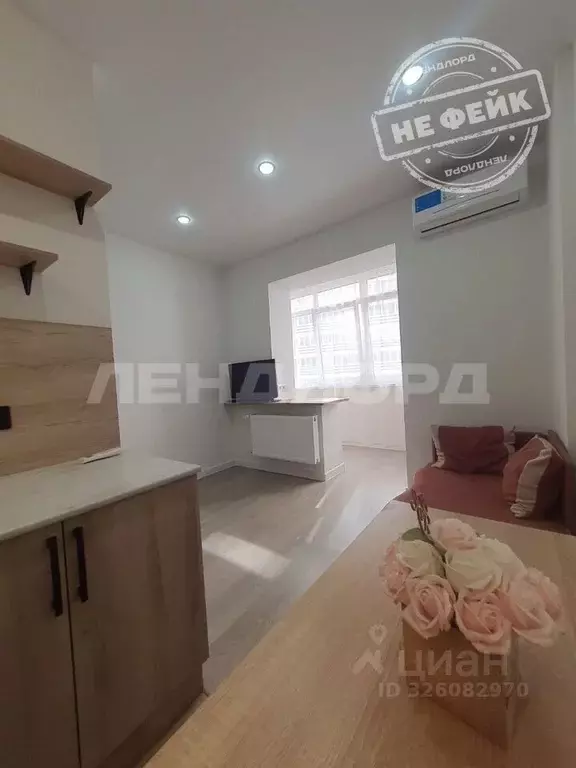 Студия Ростовская область, Ростов-на-Дону Берберовка мкр, ул. ... - Фото 1