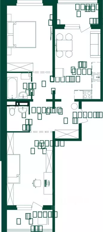 2-к кв. Алтай, Майминский район, с. Майма Алтайская ул., 2к2 (64.1 м) - Фото 1