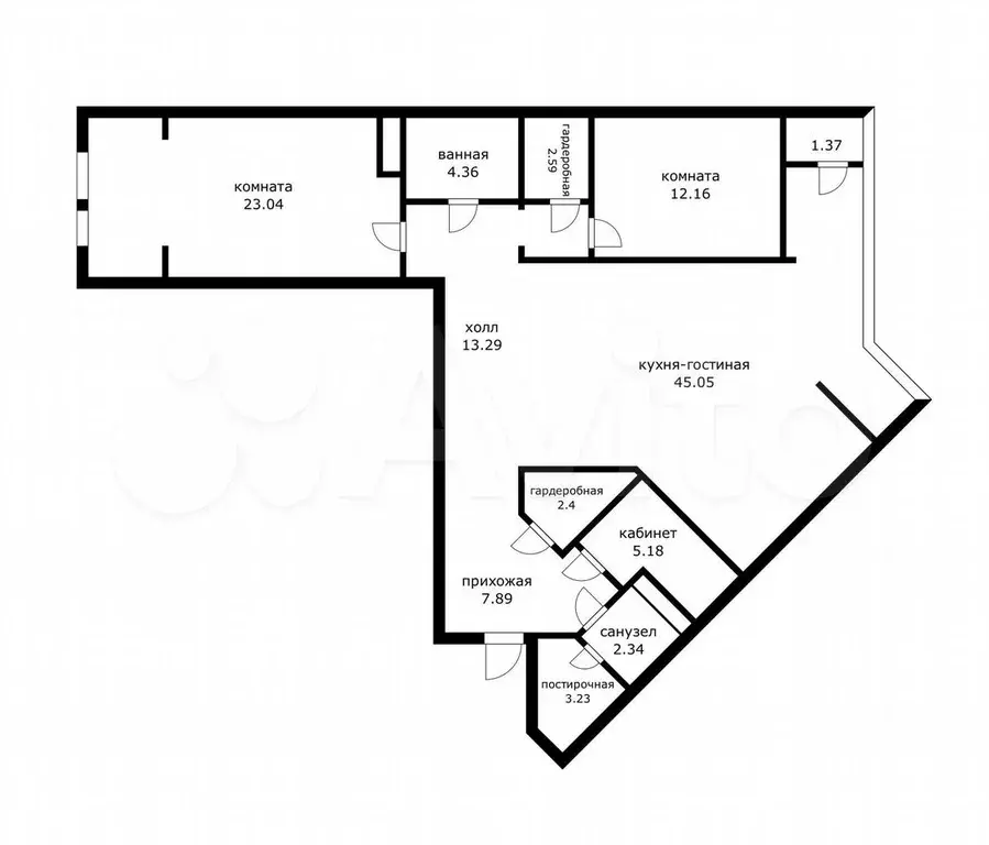 3-к. квартира, 130 м, 9/17 эт. - Фото 0