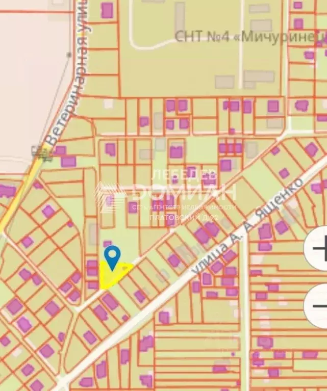 Участок в Ростовская область, Новочеркасск ул. Ященко, 97В (6.5 сот.) - Фото 2