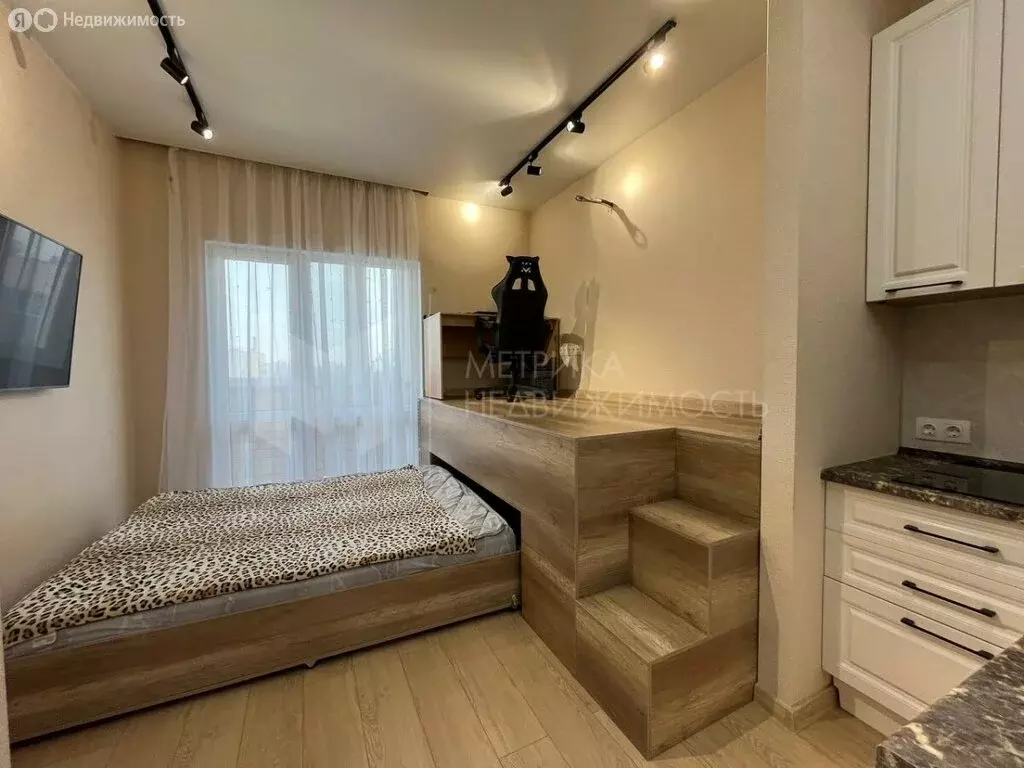 Квартира-студия: Тюмень, улица Вице-адмирала Воронцова, 7 (24.1 м) - Фото 2