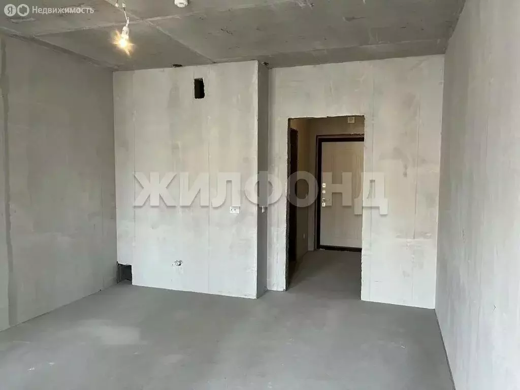 Квартира-студия: Новосибирск, Октябрьский район, микрорайон ... - Фото 2