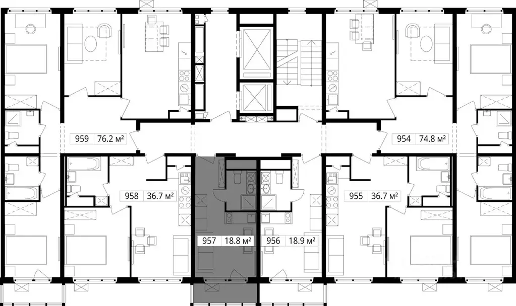 Студия Московская область, Ленинский городской округ, д. Сапроново, ... - Фото 2