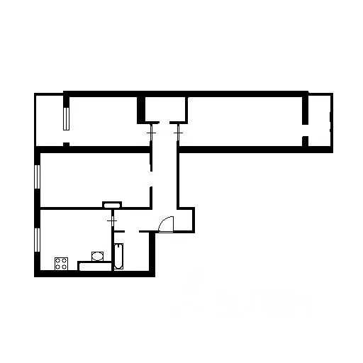 3-к кв. Башкортостан, Уфа Айская ул., 22 (74.7 м) - Фото 1