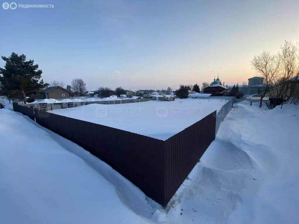 Участок в село Никольское, Совхозная улица, 18 (1394 м) - Фото 1