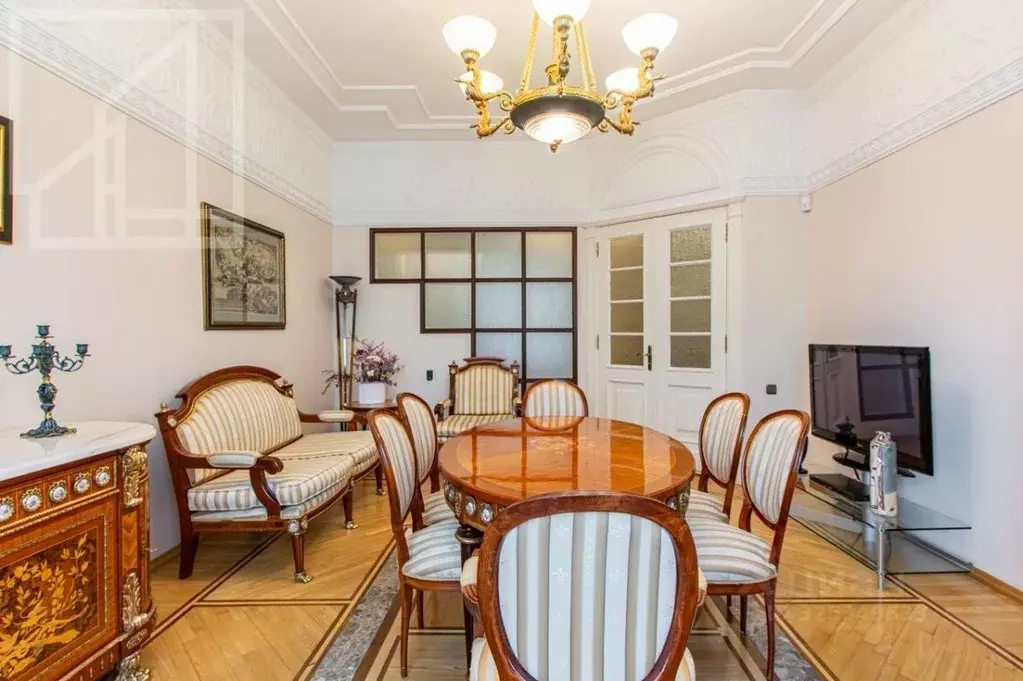 Свободной планировки кв. Москва Смоленский бул., 15 (136.0 м) - Фото 2