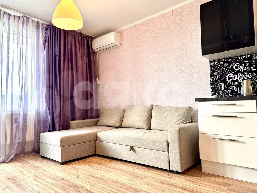 Квартира-студия, 27 м, 14/16 эт. - Фото 1