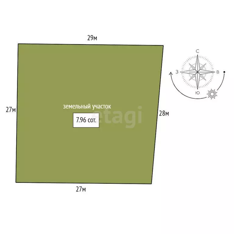 Участок в Колтушское городское поселение, КП Солнечная поляна (7.96 м) - Фото 1