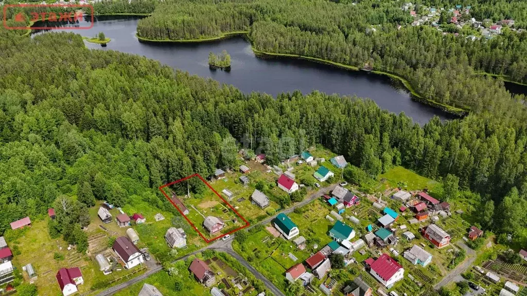 Дом в Карелия, Прионежский район, Деревянкское с/пос, Ветерок СНТ  (40 ... - Фото 1