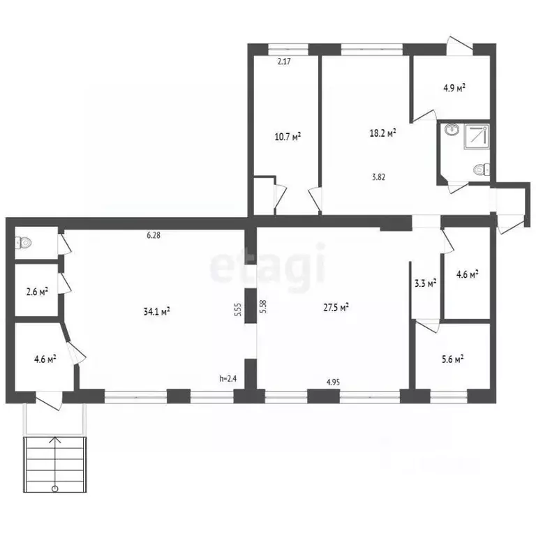 Торговая площадь в Камчатский край, Петропавловск-Камчатский просп. 50 ... - Фото 1