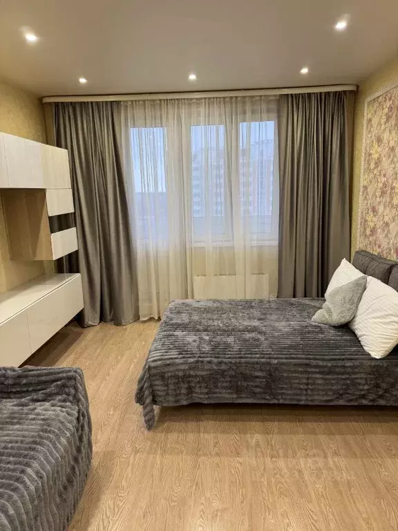 1-к кв. Московская область, Ленинский городской округ, д. Сапроново, ... - Фото 0