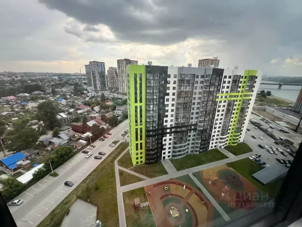 Студия Новосибирская область, Новосибирск ул. Ясный Берег, 35 (24.7 м) - Фото 1
