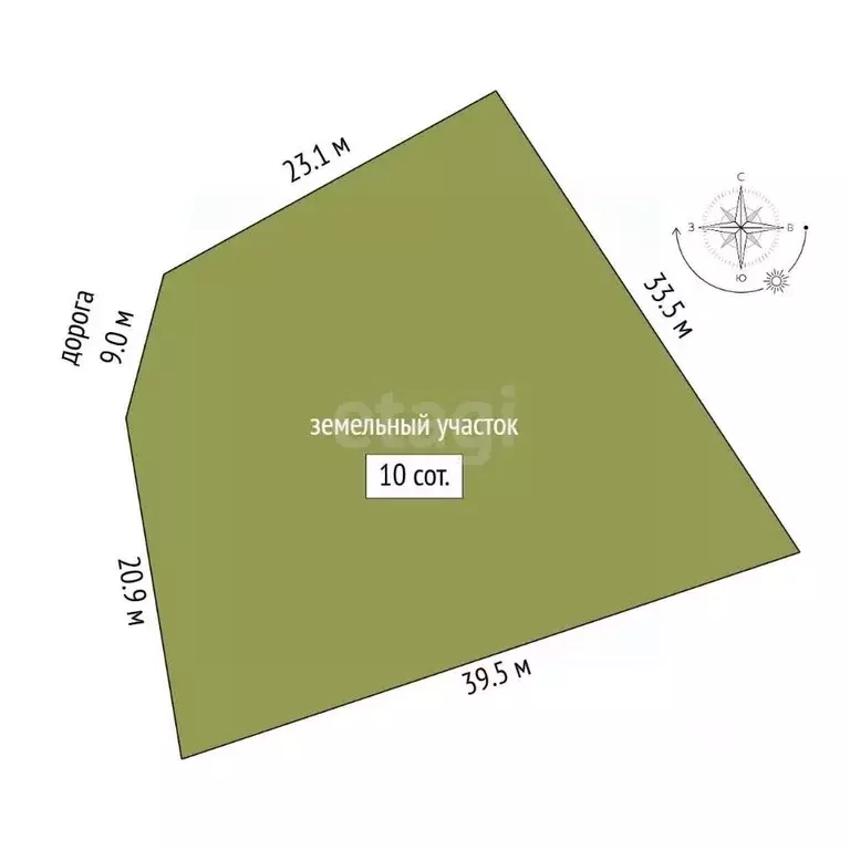 Участок в Челябинская область, Кыштымский городской округ, пос. ... - Фото 2