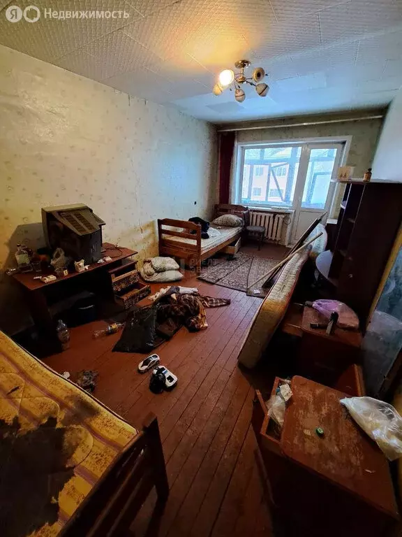 2-комнатная квартира: посёлок Рождественский, улица Строителей, 4 ... - Фото 1