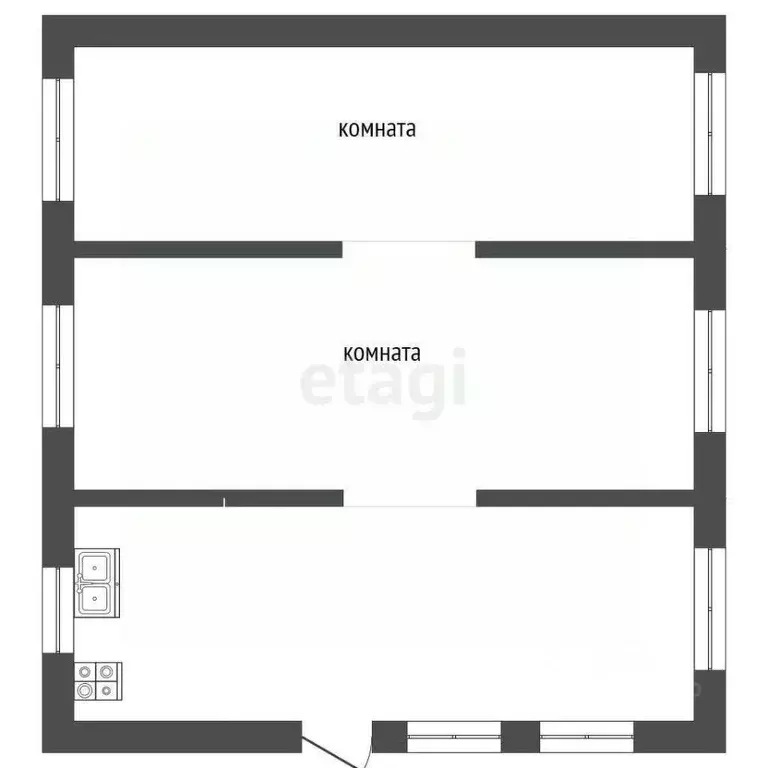 Дом в Ярославская область, Рыбинский муниципальный округ, пос. ... - Фото 2