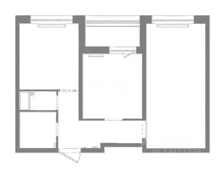 2-к кв. Белгородская область, Белгород ул. Лермонтова, 47а (100.0 м) - Фото 1