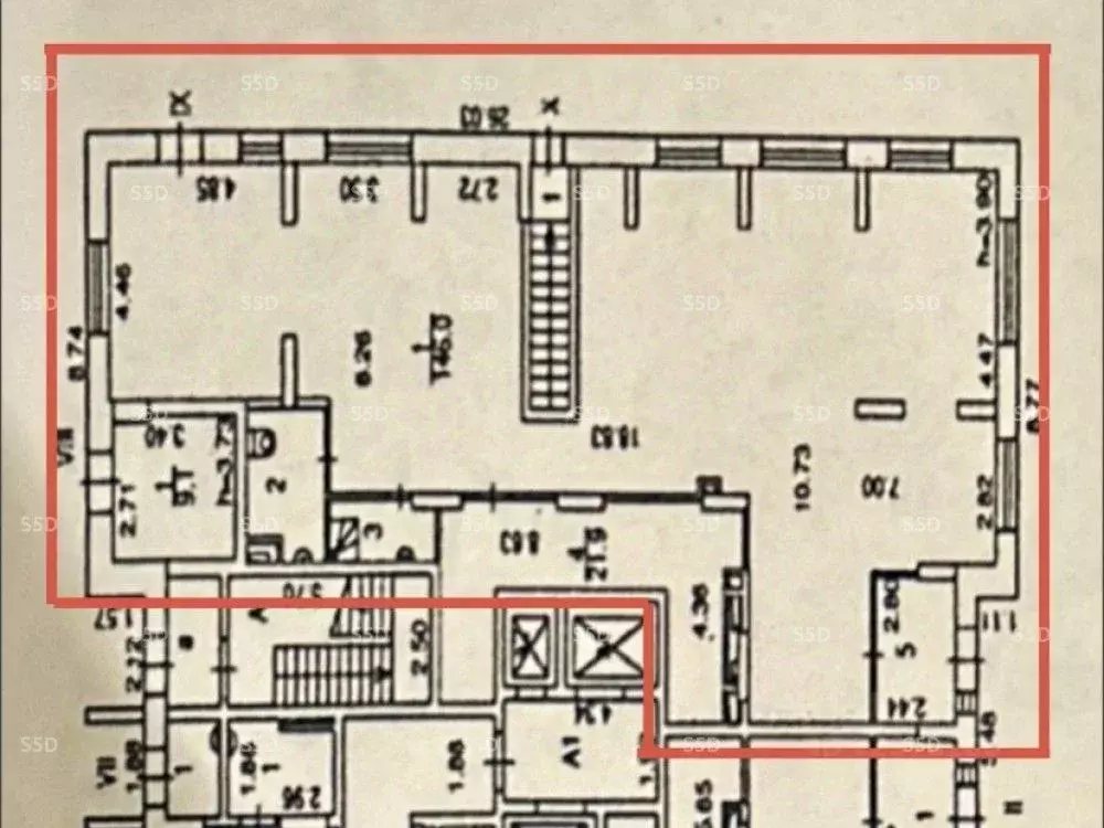 Помещение свободного назначения в Москва ул. Дмитрия Ульянова, 45 (185 ... - Фото 2