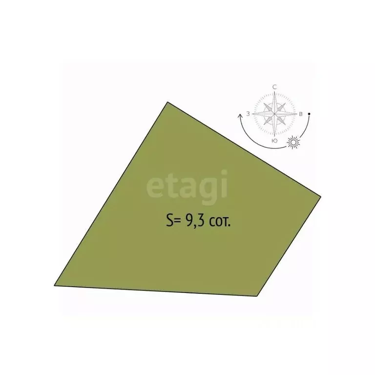 Участок в Новосибирская область, Новосибирский район, Криводановский ... - Фото 1