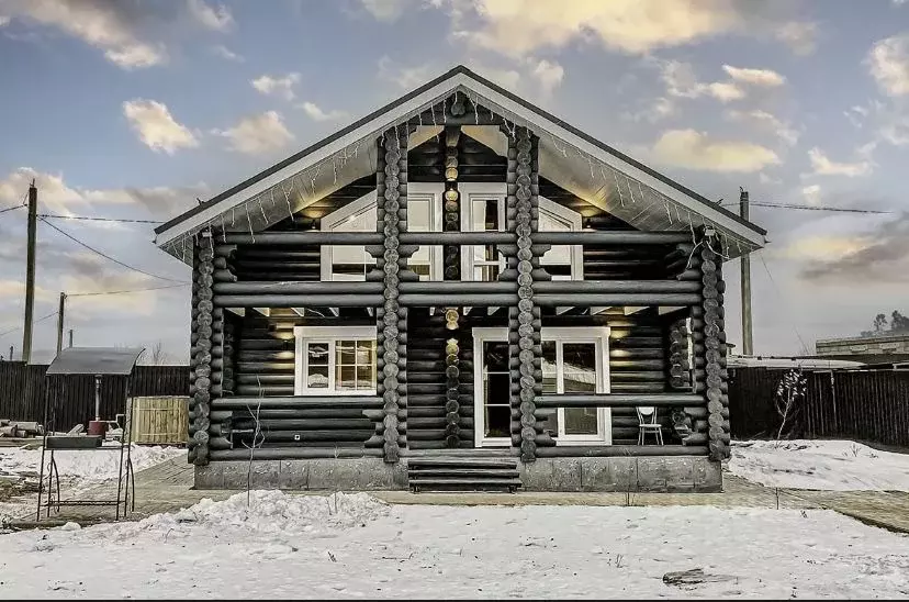 Дом в Ленинградская область, Ломоносовский район, Лопухинское с/пос, ... - Фото 1